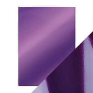 Craft Perfect - Mirror Card - Electric Purple