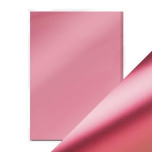 Craft Perfect - Satin Mirror Card - Pink Chiffon