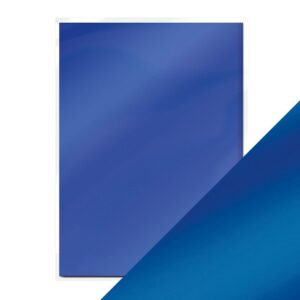 Craft Perfect - Satin Mirror Card - Cobalt Velour