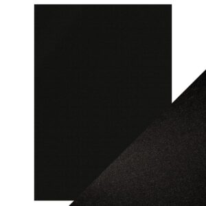 Craft Perfect - Pearlescent Card - Onyx Black