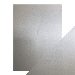 Craft Perfect - Pearlescent Card - Luna Silver