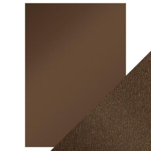 Craft Perfect - Pearlescent Card - Glazed Chestnut
