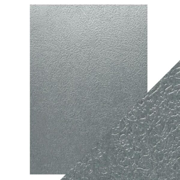 Craft Perfect - Luxury Embossed Card - Ice Grey Glacier