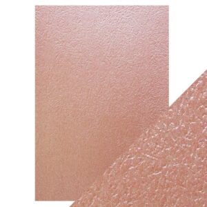 Craft Perfect - Luxury Embossed Card - Rose Glacier