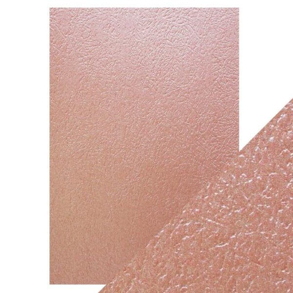 Craft Perfect - Luxury Embossed Card - Rose Glacier