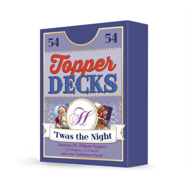 Pildiplokk "'Twas the Night Topper Deck"
