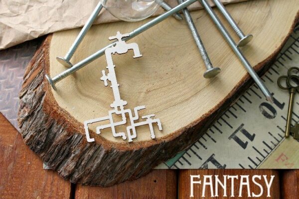 Chipboard "Steampunk 477"
