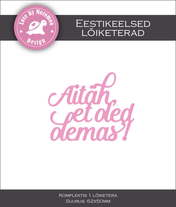 Lõiketera "Aitäh, et..."