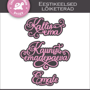 Lõiketerade komplekt "Emadepäev"