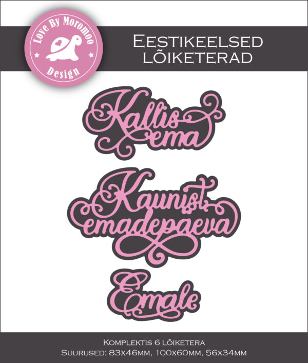 Lõiketerade komplekt "Emadepäev"