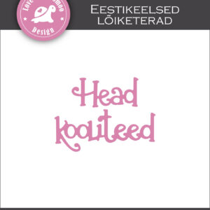 Lõiketerade komplekt "Head kooliteed"