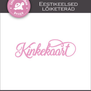 Lõiketera "Kinkekaart"