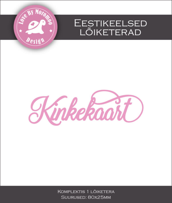 Lõiketera "Kinkekaart"