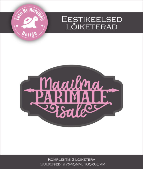 Lõiketerade komplekt "Maailma parimale isale"