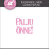 Lõiketerade komplekt "Palju õnne"