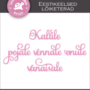 Lõiketerade komplekt "Perekonnale" (mehed)