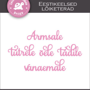 Lõiketerade komplekt "Perekonnale" (naised)