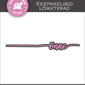 Lõiketerade komplekt "Õnne(pintselkirjas)"
