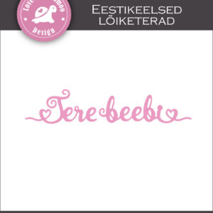 Lõiketerade komplekt "Tere beebi"