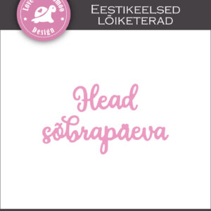 Lõiketerade komplekt "Head sõbrapäeva"