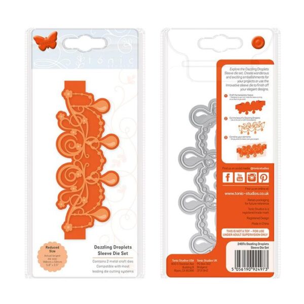 Tonic Studios - Essentials - Dazzling Droplets Sleeve - Image 2