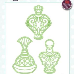 Lõiketerade komplekt Necessities Collection Vintage Perfume Bottles Die
