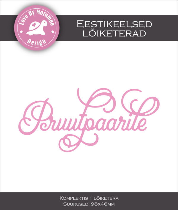 Lõiketera "Pruutpaarile"