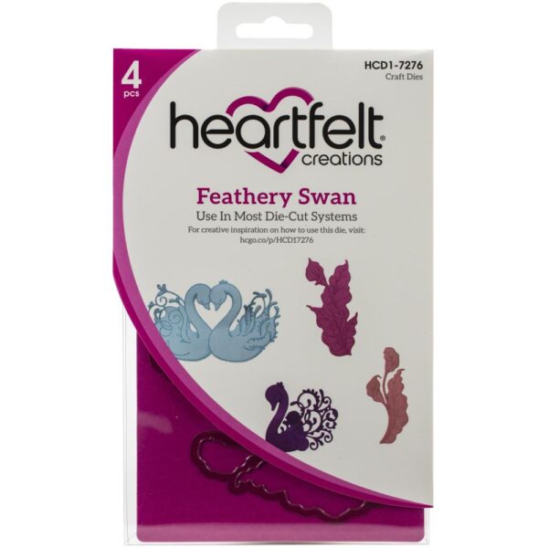 Lõiketerad+templid "Feathery Swan" - Image 2