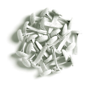 Doodlebug - glitteriga needid - lily white (25 tk)