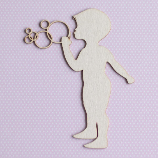 Chipboard "Poiss seebimullidega"