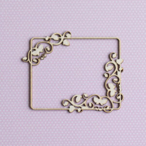 Chipboard "Kandiline raam väätidega 3"