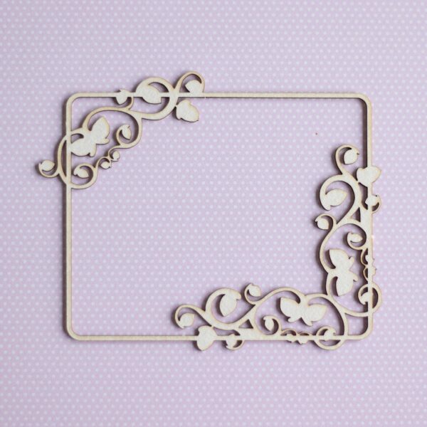 Chipboard "Kandiline raam väätidega 2"