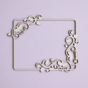 Chipboard "Kandiline raam väätidega 2"