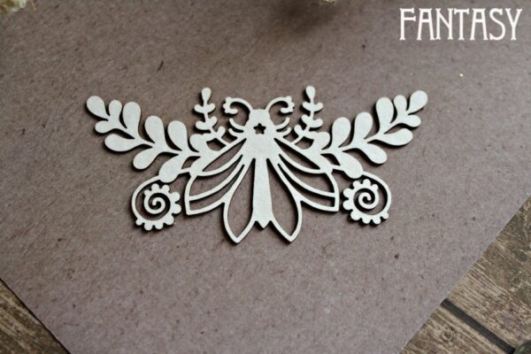 Chipboard "Boho putukas"