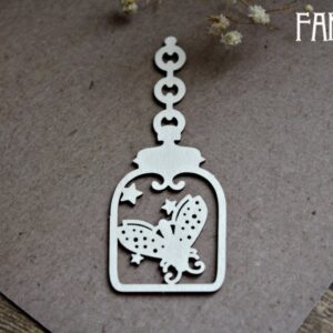 Chipboard "Boho purk 1284"