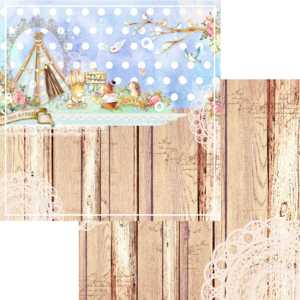 Memory Place Forest Friends 6x6 Inch Paper Pack - Image 2