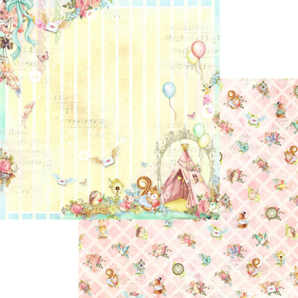 Memory Place Forest Friends 12x12 Inch Paper Pack - Image 2
