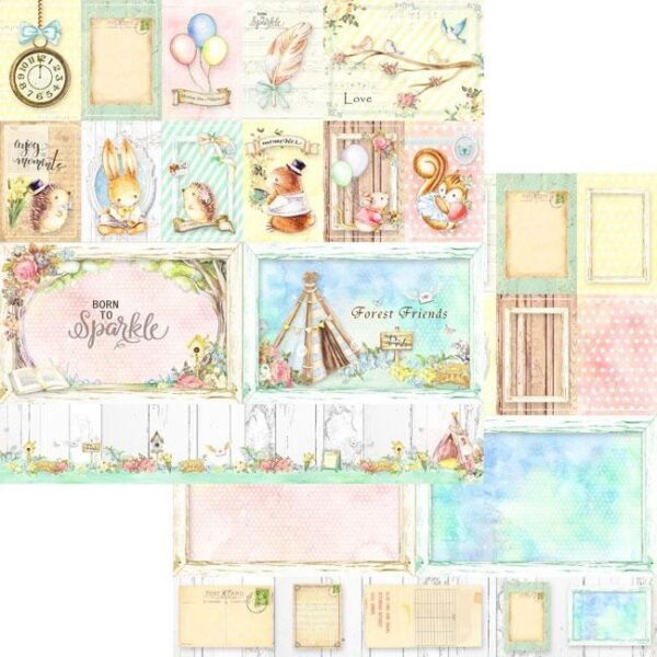 Memory Place Forest Friends 12x12 Inch Paper Pack - Image 5
