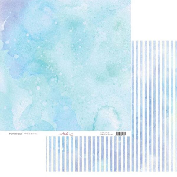 Memory Place Watercolor Splash 12x12 Inch Paper Pack - Image 5
