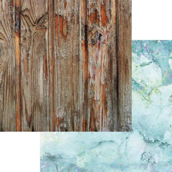 Memory Place Weathered Wood & Crystals 12x12 Inch Paper Pack - Image 2