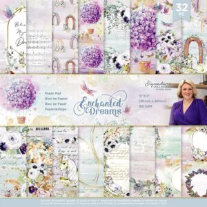 Crafter's Companion Enchanted Dreams 12x12 Inch Paper Pad