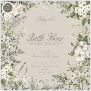 Craft Consortium - Belle Fleur disainpaberite komplekt (12x12in)