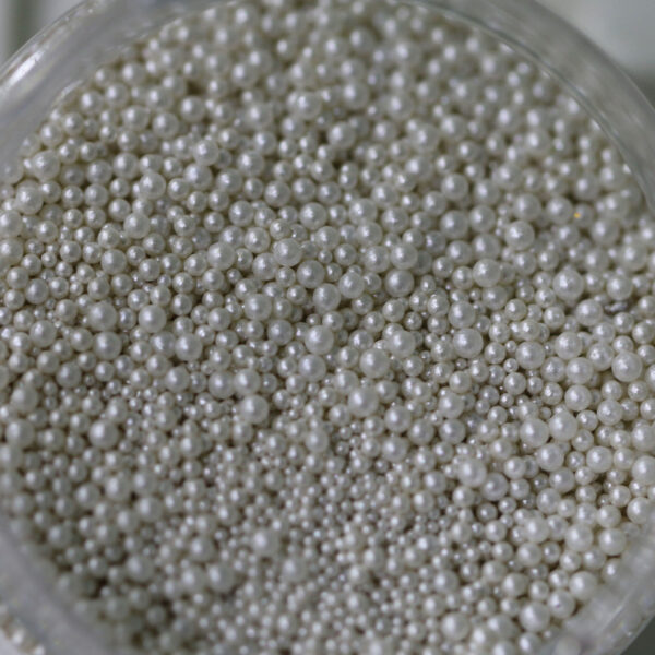 Dress My Craft - Flower Pearls - Snow White - Image 2