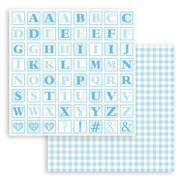 Stamperia - Babydream Blue - disainpaberite komplekt (12x12in) - Image 8