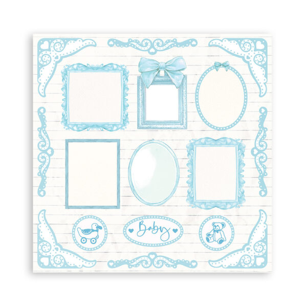 Stamperia - Babydream Blue - disainpaberite komplekt (12x12in) - Image 4