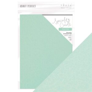 Craft Perfect - Luxury Embossed Card - Miami Mint