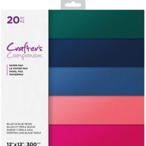 Crafter's Companion Blush & Blue Pearl 12x12 Inch Pearl Pad