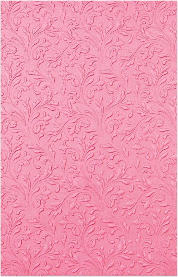 Sizzix 3D Textured Impressions by Kath Breen Floral Scrolls