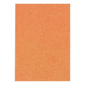 Craft Perfect - Glitter Card - Sugared Coral