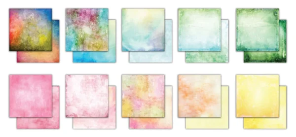 Craft Consortium Essential Craft Papers 8x8 Inch Paper Pad Grunge - Light Tones - Image 2